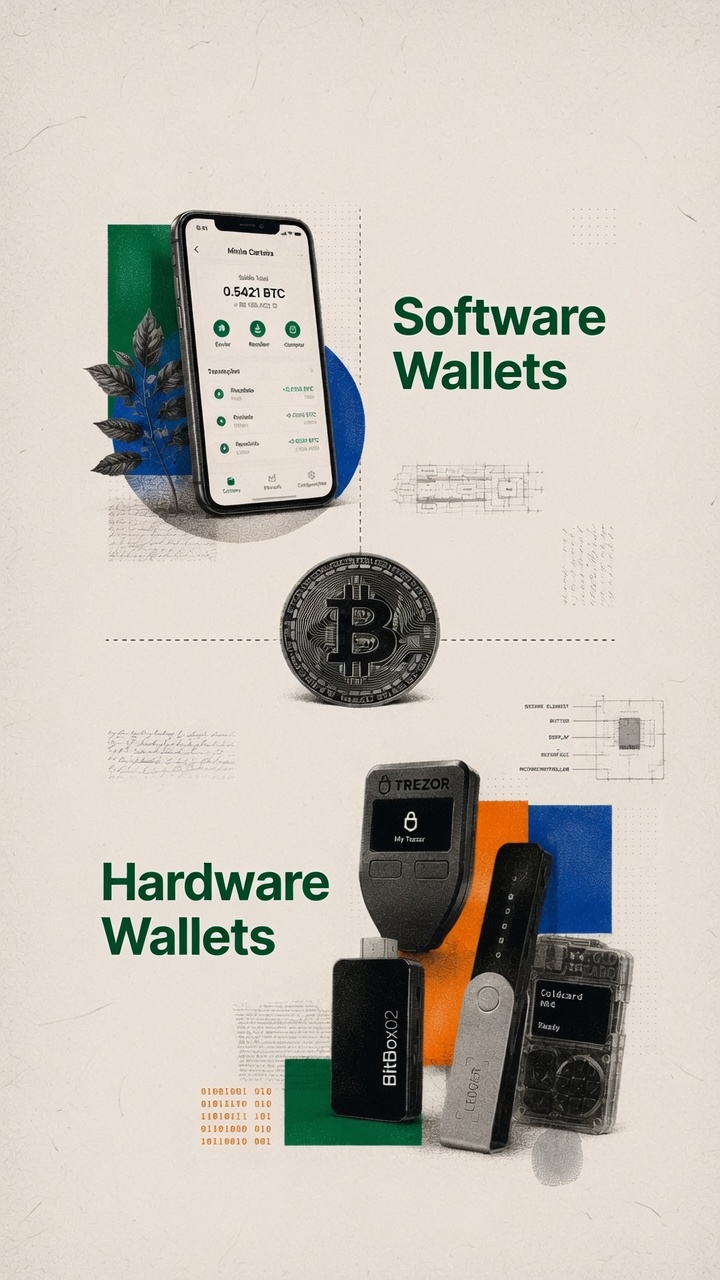 Software e Hardware Wallets